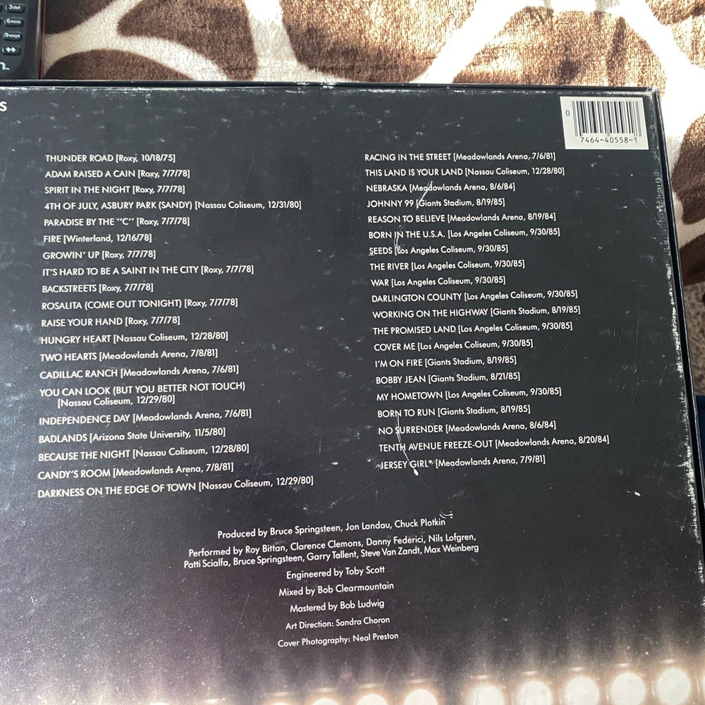 Bruce Springsteen live 5-set LP - Picture 2 of 2